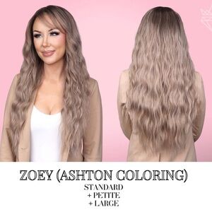 CSC Zoey Ashton Coloring Hair Crown - Ash Blonde